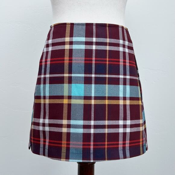 Urban Outfitters Dresses & Skirts - Urban Outfitters Academia Plaid A-Line Mini Skirt